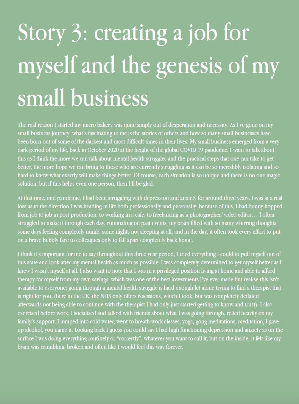 Inside my micro bakery (ebook) Lily's Loaf